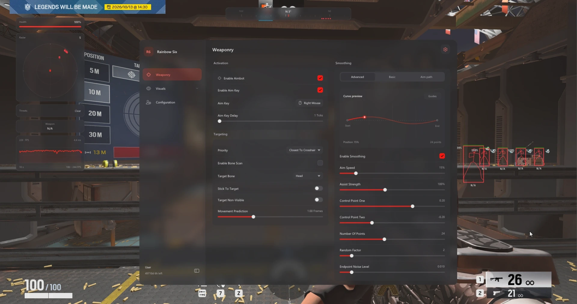 Toshi: R6S Internal Cheat